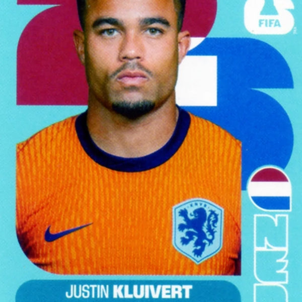 Football Trading Card-Justin Kluivert-Netherlands-Panini Fifa