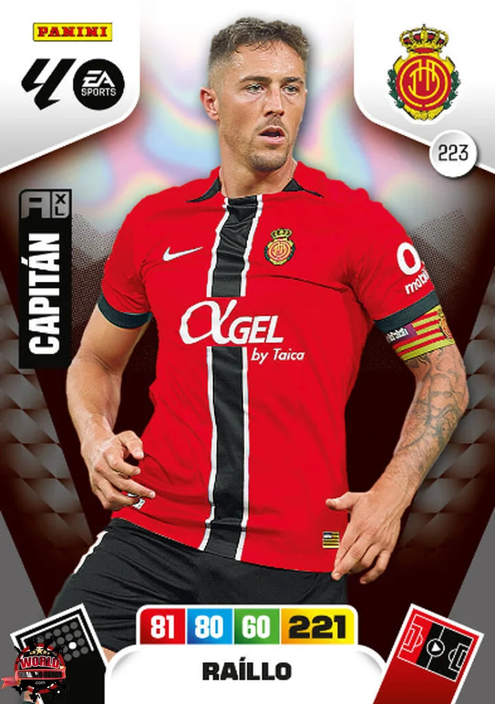 #223 | Adrenalyn XL | La Liga | 2025-2026 | Raillo | RCD Mallorca | Basico