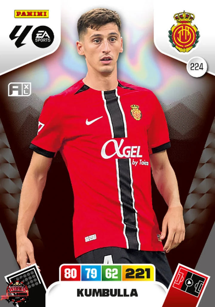 #224 | Adrenalyn XL | La Liga | 2025-2026 | Kumbulla | RCD Mallorca | Basico