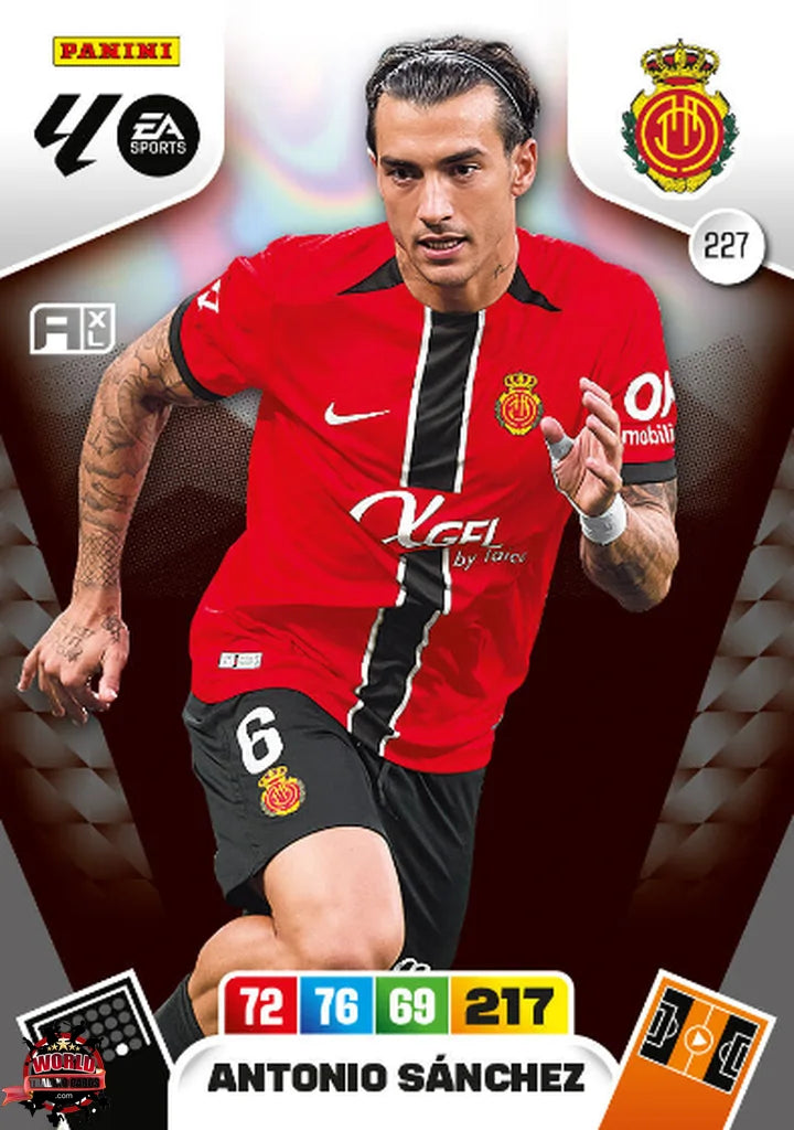 #227 | Adrenalyn XL | La Liga | 2025-2026 | Antonio Sánchez | RCD Mallorca | Basico