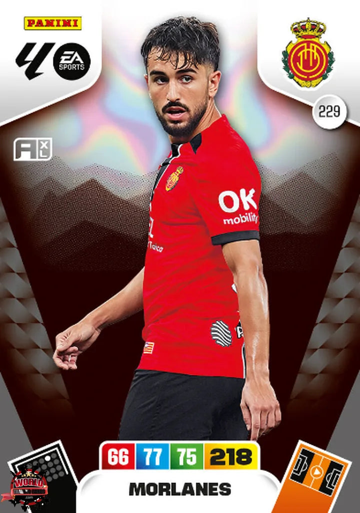 #229 | Adrenalyn XL | La Liga | 2025-2026 | Morlanes | RCD Mallorca | Basico