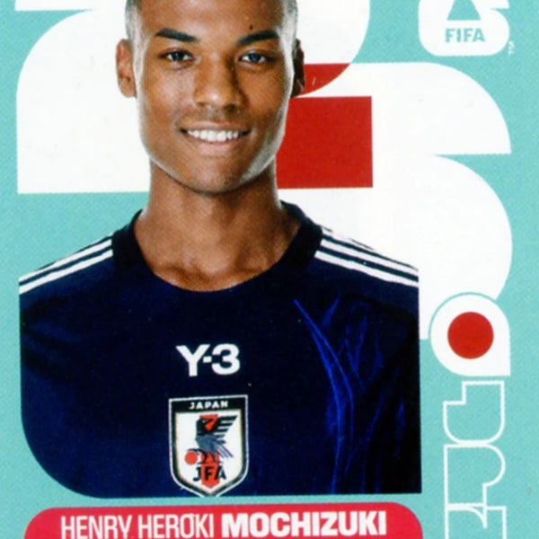 ハイキー フィソ トレカ Soccer Trading Card-Henry Heroki Mochizuki-Japan-Panini Fifa World