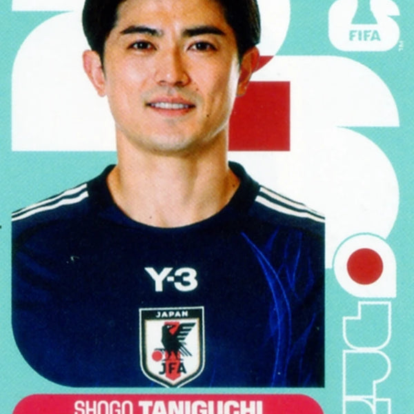 Football Trading Card-Shogo Taniguchi-Japan-Panini Fifa World Cup
