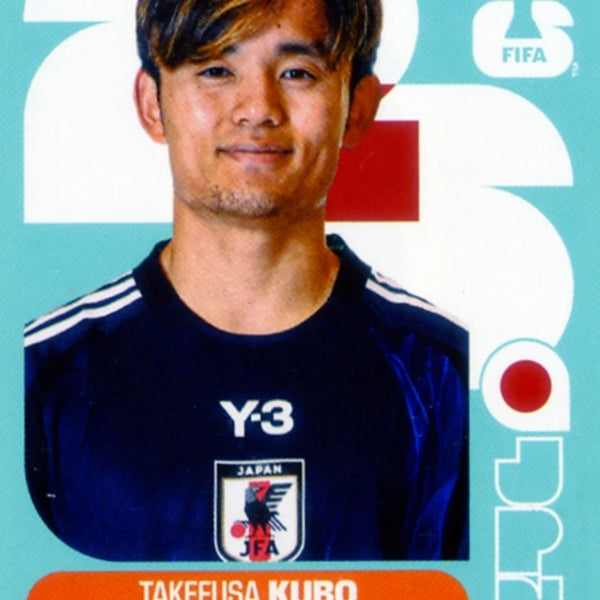 Cromo Trading Card Football-Takefusa Kubo-Japan-Panini Fifa World