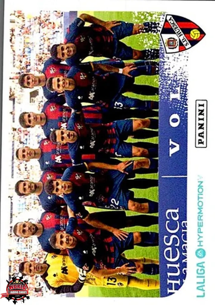 Cromo Trading Card Fútbol-Equipo-SD Huesca-Panini La Liga HypermotionV 2025-2026-231-Basico