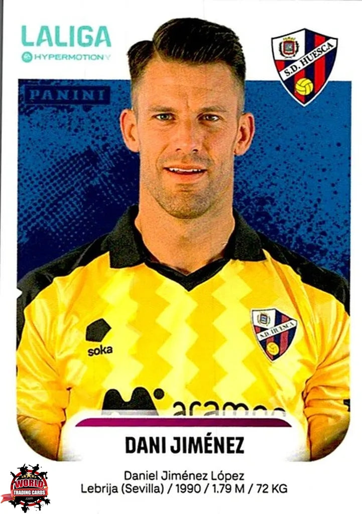 Cromo Trading Card Fútbol-Dani Jiménez-SD Huesca-Panini La Liga HypermotionV 2025-2026-232-Basico