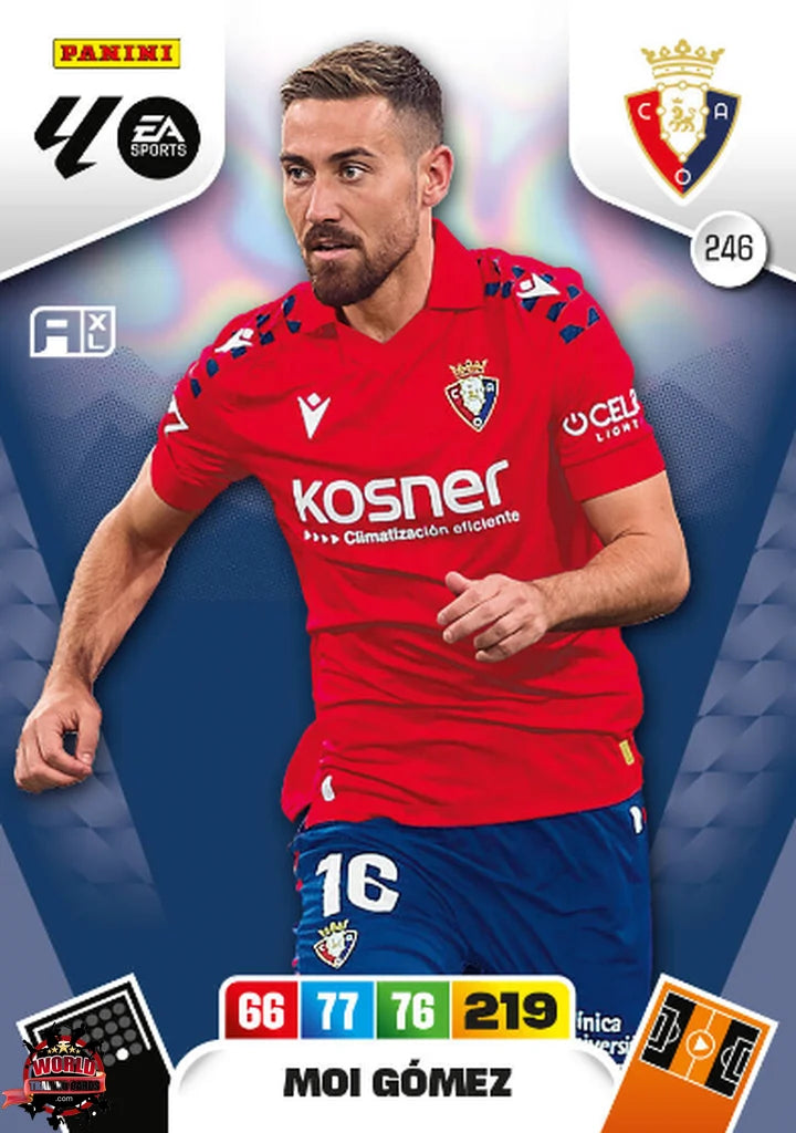 #246 | Adrenalyn XL | La Liga | 2025-2026 | Moi Gómez | CA Osasuna | Basico