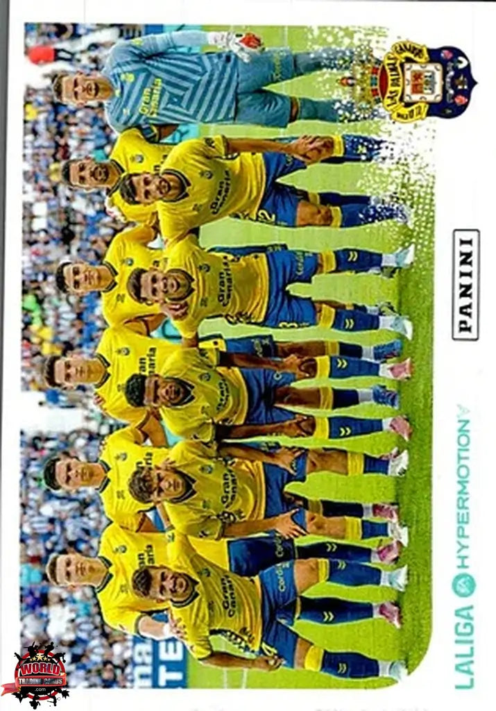Cromo Trading Card Fútbol-Equipo-UD Las Palmas-Panini La Liga HypermotionV 2025-2026-250-Basico