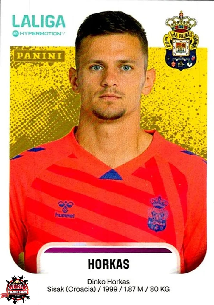 Cromo Trading Card Fútbol-Horkas-UD Las Palmas-Panini La Liga HypermotionV 2025-2026-251-Basico