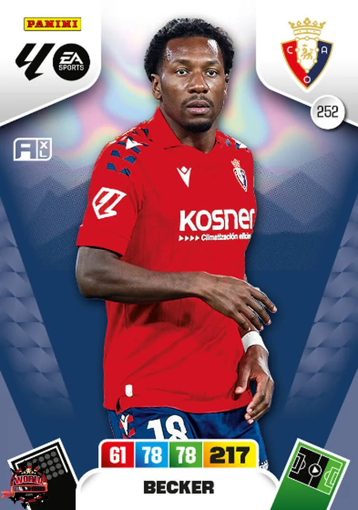 #252 | Adrenalyn XL | La Liga | 2025-2026 | Becker | CA Osasuna | Basico