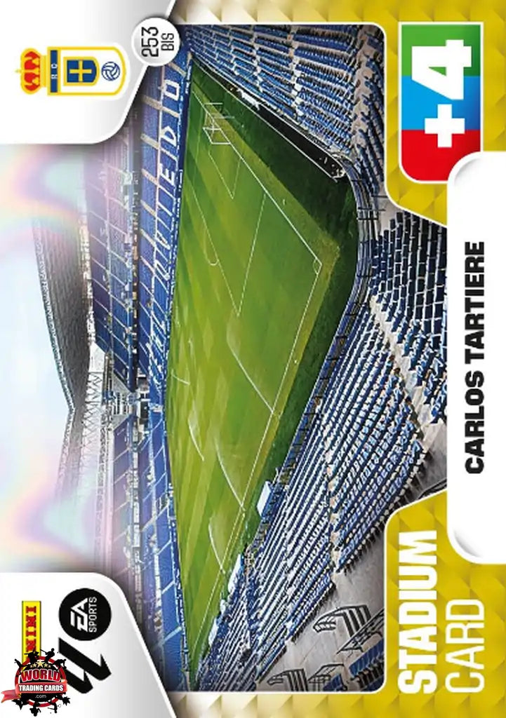 #253 Bis | Adrenalyn XL | La Liga | 2025-2026 | Carlos Tartiere | Real Oviedo | Basico