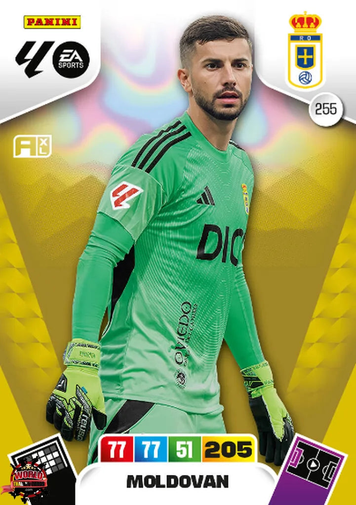 #255 | Adrenalyn XL | La Liga | 2025-2026 | Moldovan | Real Oviedo | Basico
