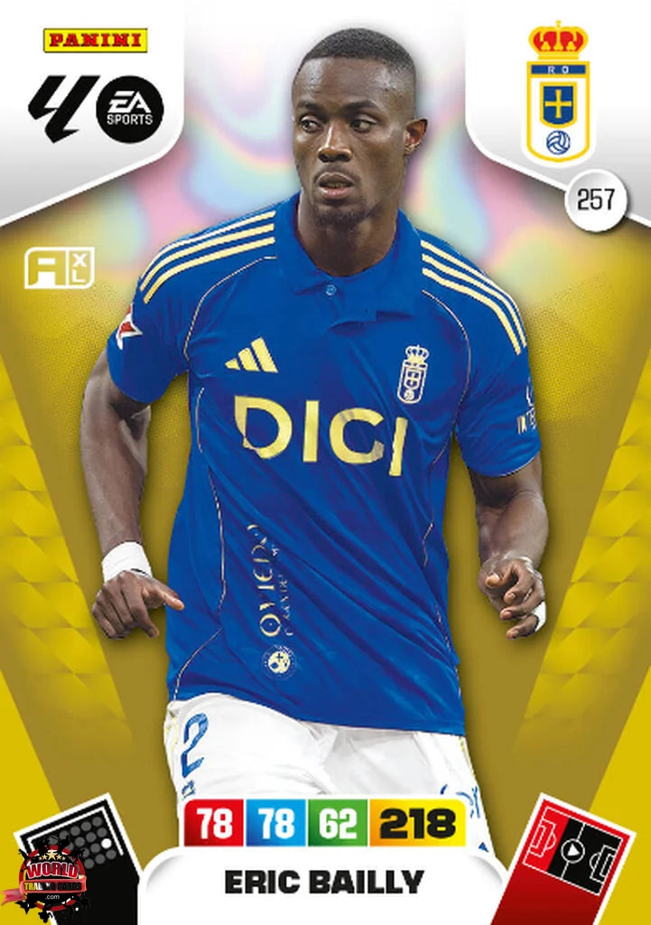 #257 | Adrenalyn XL | La Liga | 2025-2026 | Eric Bailly | Real Oviedo | Basico