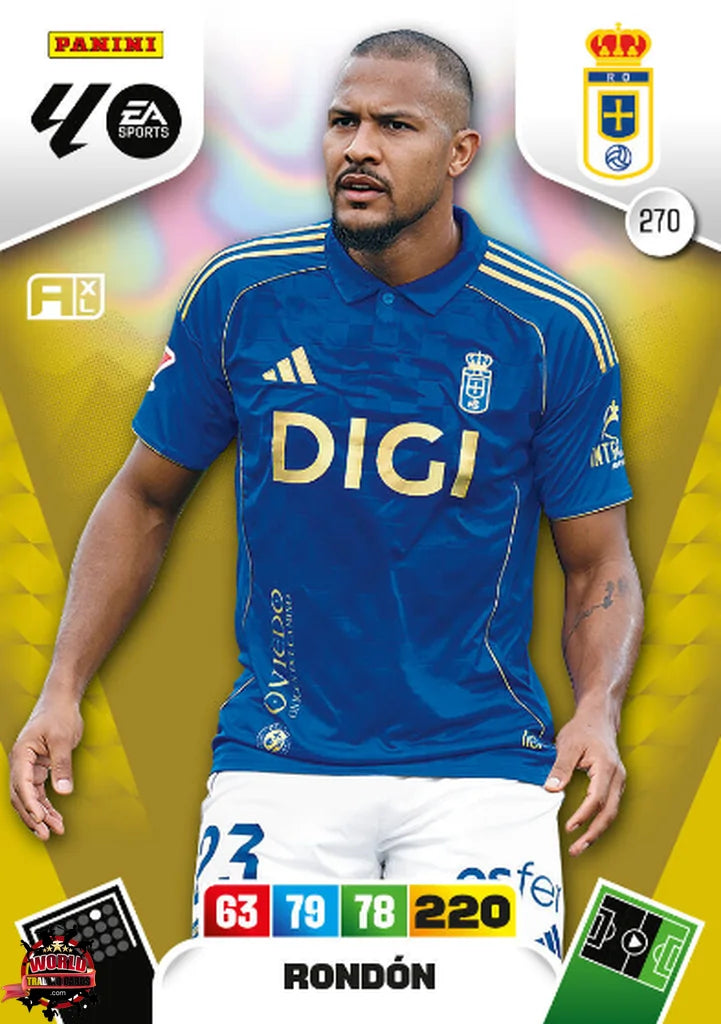 #270 | Adrenalyn XL | La Liga | 2025-2026 | Rondón | Real Oviedo | Basico