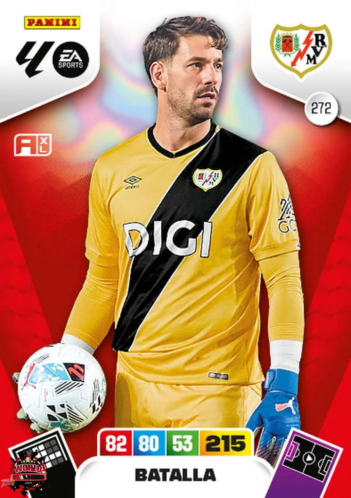 #272 | Adrenalyn XL | La Liga | 2025-2026 | Batalla | Rayo Vallecano | Basico