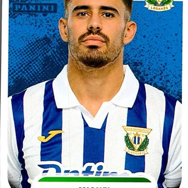 Cromo Trading Card Fútbol-Miguel-CD Leganés-Panini La Liga