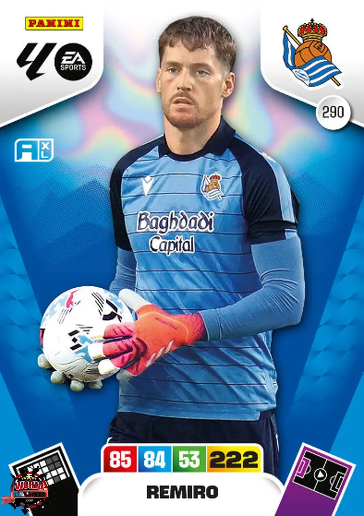#290 | Adrenalyn XL | La Liga | 2025-2026 | Remiro | Real Sociedad | Basico