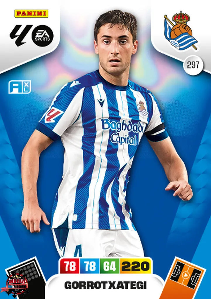 #297 | Adrenalyn XL | La Liga | 2025-2026 | Gorrotxategi | Real Sociedad | Basico