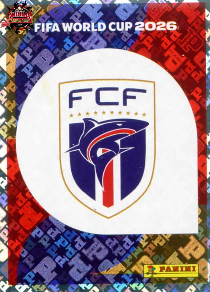 #CPV001 | Panini | Fifa World Cup Stickers | 2026 | Emblem | Cape Verde | Foil - International version
