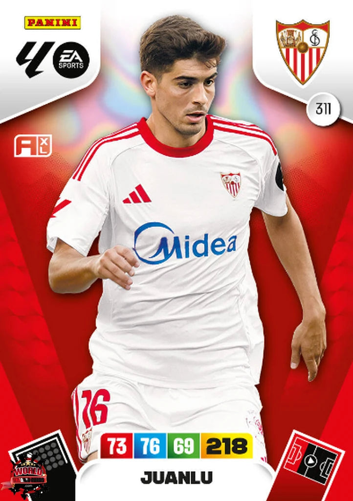 #311 | Adrenalyn XL | La Liga | 2025-2026 | Juanlu | Sevilla FC | Basico