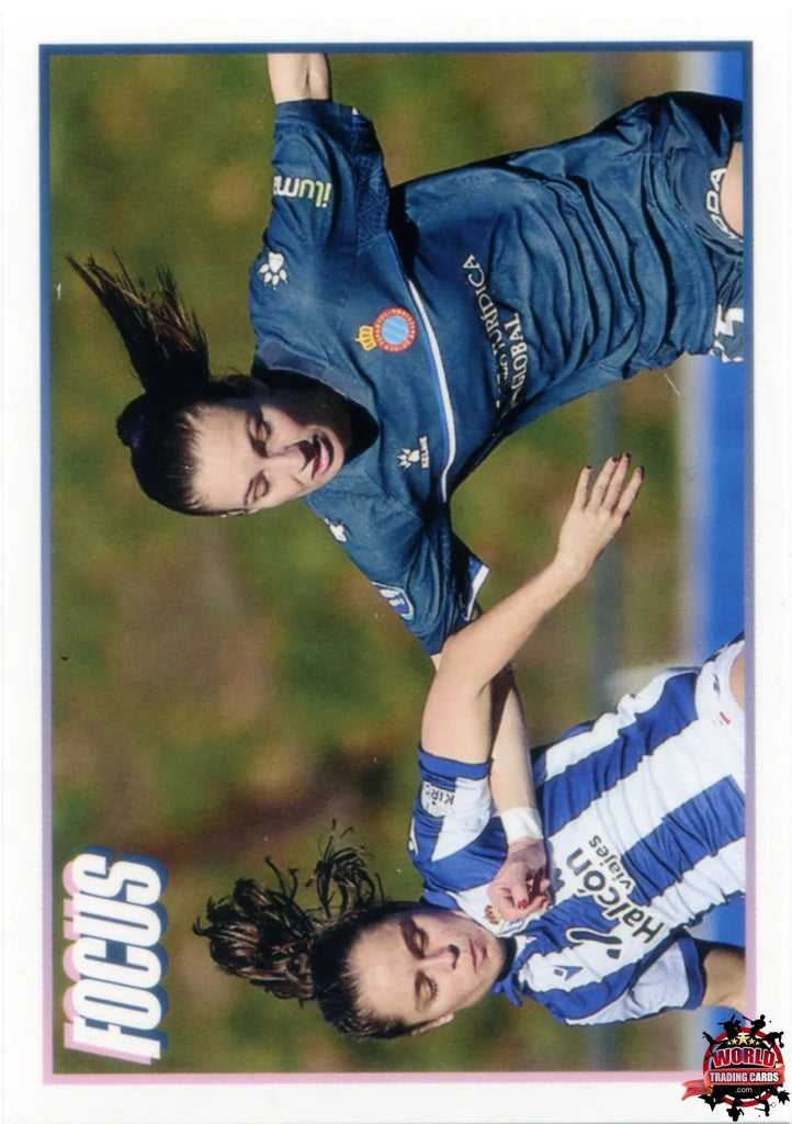 Cromo Trading Card Fútbol-Arola Aparicio-RCD Espanyol-Panini Liga F Moeve 2025-2026-323-Focus