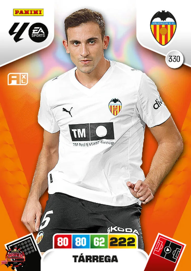 Tárrega - Valencia CF - Panini Adrenalyn XL - 2025-2026 - 330 - Basico