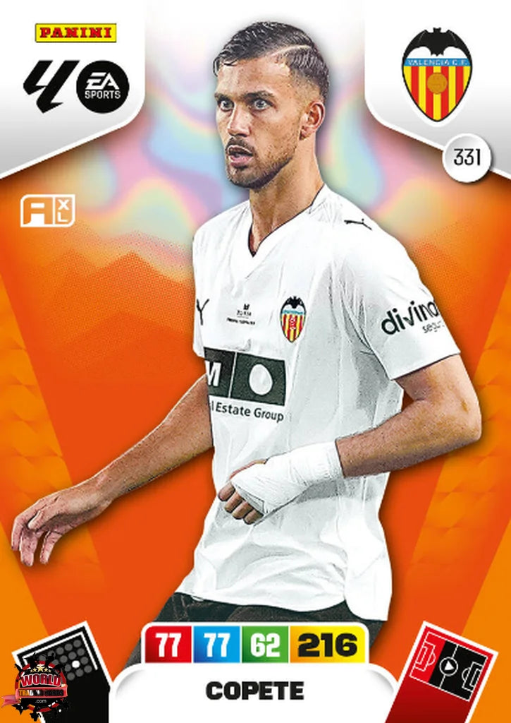 #331 | Adrenalyn XL | La Liga | 2025-2026 | Copete | Valencia CF | Basico