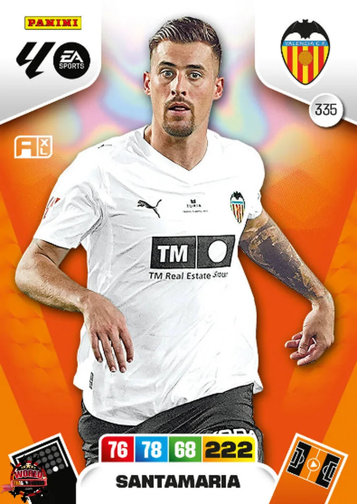 #335 | Adrenalyn XL | La Liga | 2025-2026 | Santamatía | Valencia CF | Basico