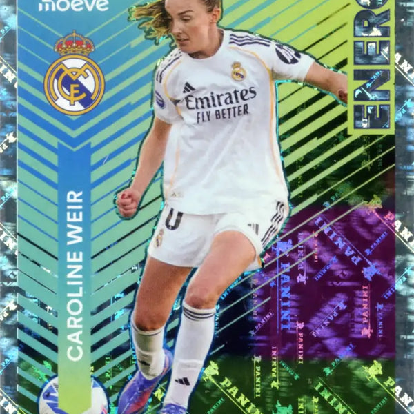 Football Trading Card-Caroline Weir-Real Madrid-Panini Liga F 