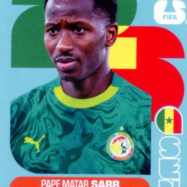 世界10枚限定！PANINI PAPE MATAR SARR サー RC Cromo Trading Card Fútbol-Pape Matar Sarr-Senegal-Panini Fifa