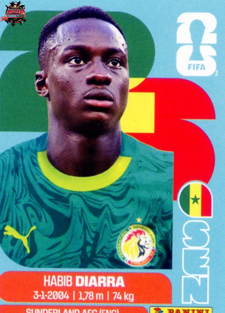 #SEN012 | Panini | Fifa World Cup Stickers | 2026 | Habib Diarra | Senegal | Base - International version
