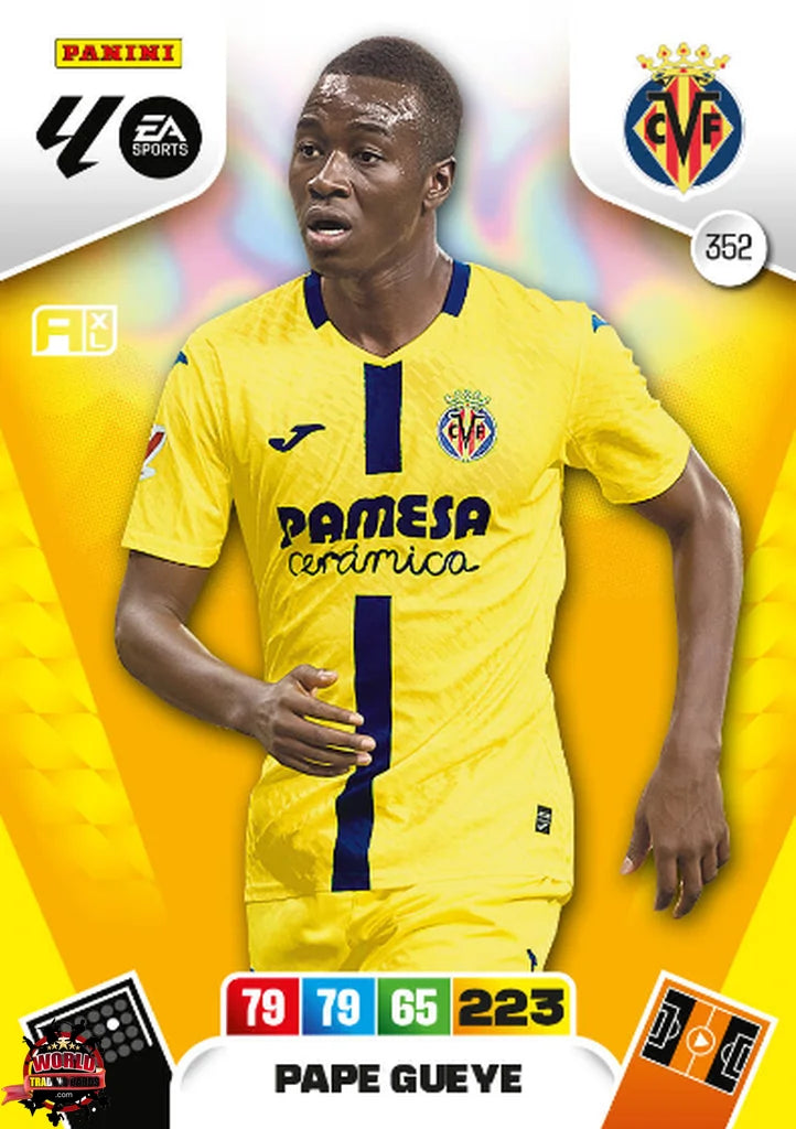#352 | Adrenalyn XL | La Liga | 2025-2026 | Pape Gueye | Villarreal CF | Basico