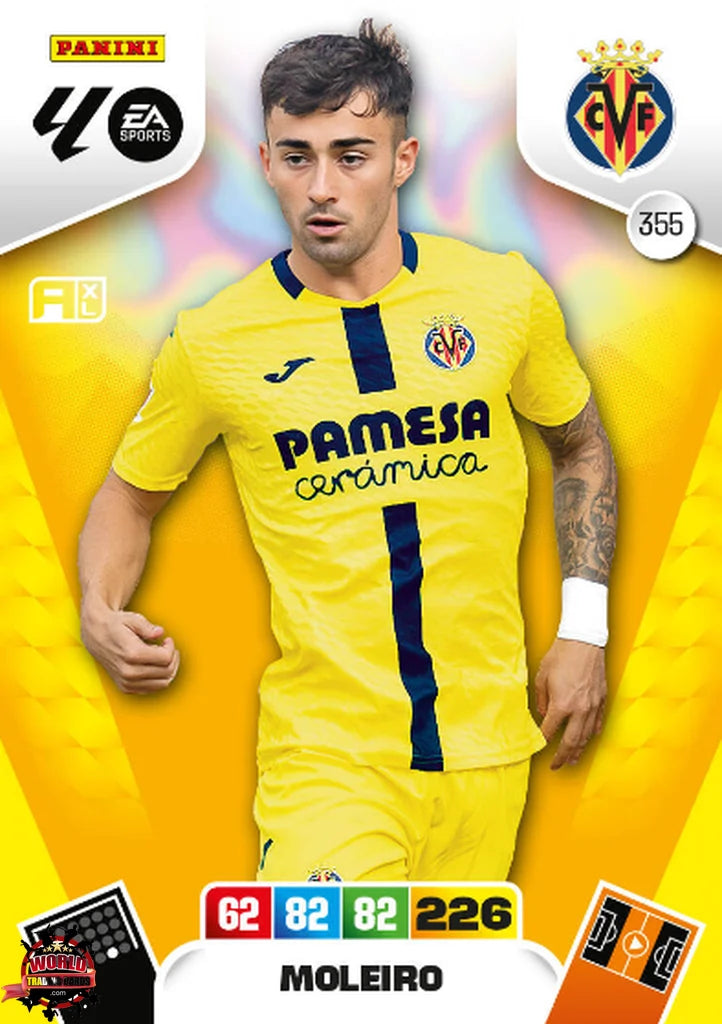#355 | Adrenalyn XL | La Liga | 2025-2026 | Moleiro | Villarreal CF | Basico