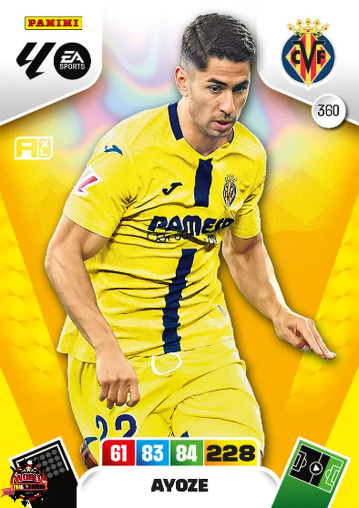 #360 | Adrenalyn XL | La Liga | 2025-2026 | Ayoze | Villarreal CF | Basico