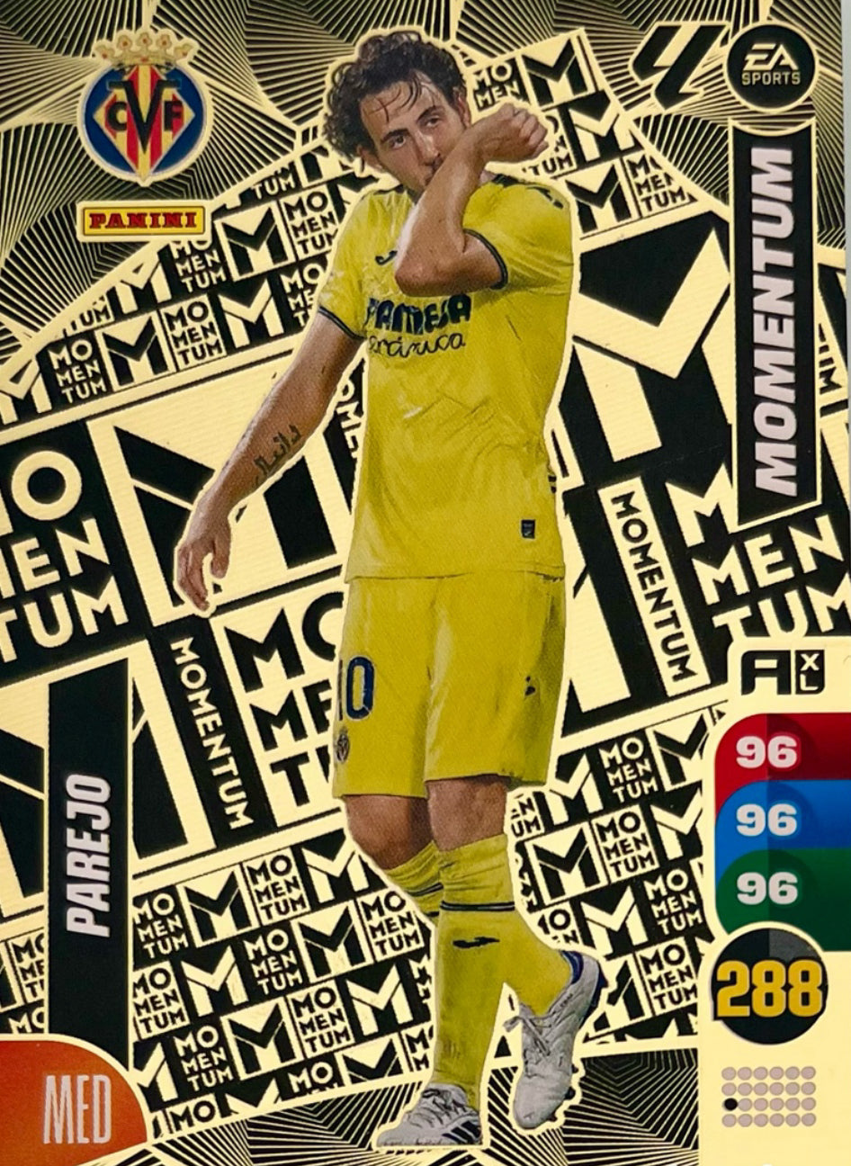 Panini Adrenalyn XL La Liga 2024/2025 - MOMENTUM - PAREJO - 1ª Edición, Cromo RAW