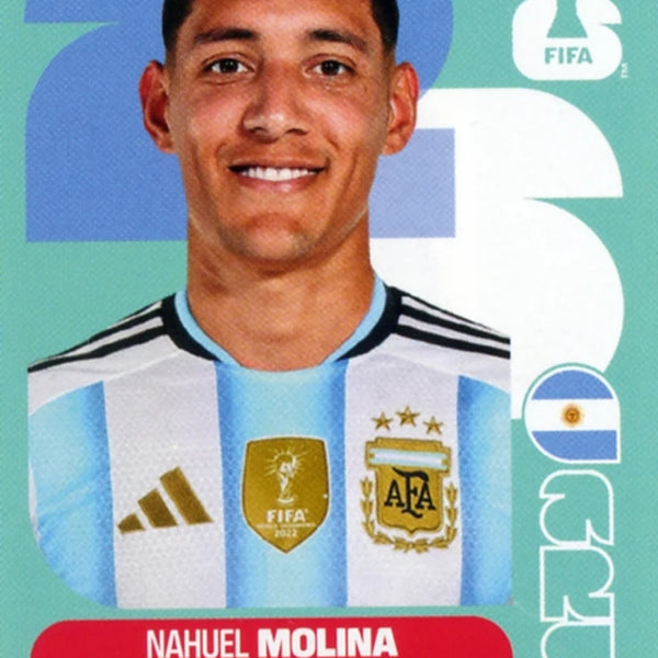 Nahuel Molina-Argentina-Football Trading Card-Panini Fifa World