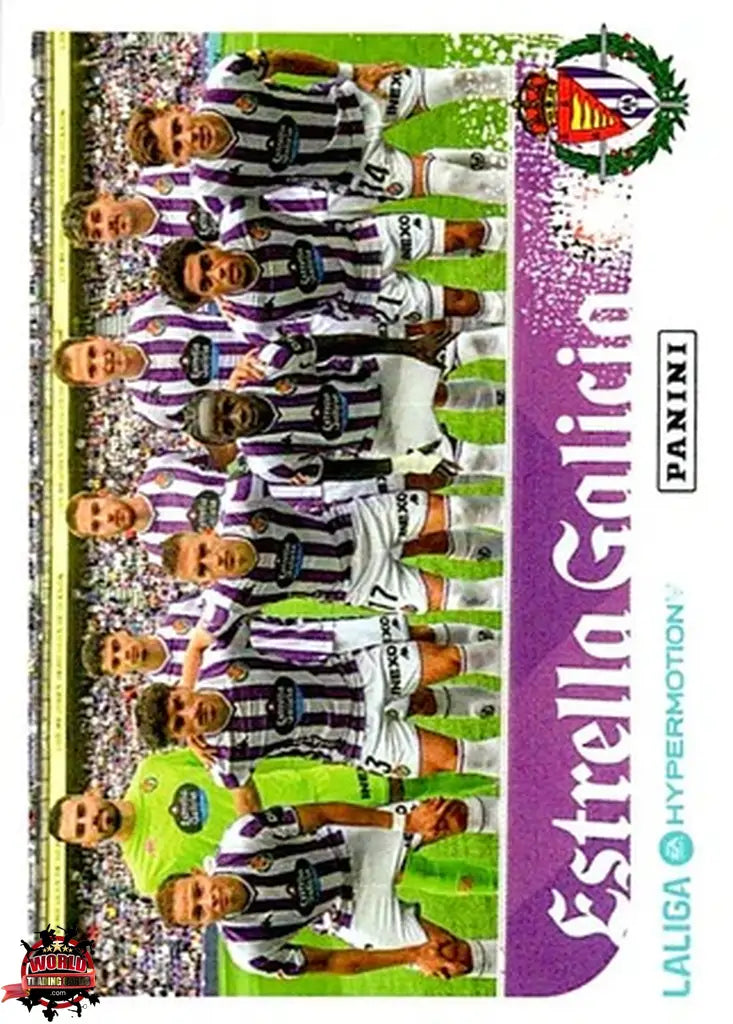 Cromo Trading Card Fútbol-Equipo-Real Valladolid CF-Panini La Liga HypermotionV 2025-2026-383-Basico