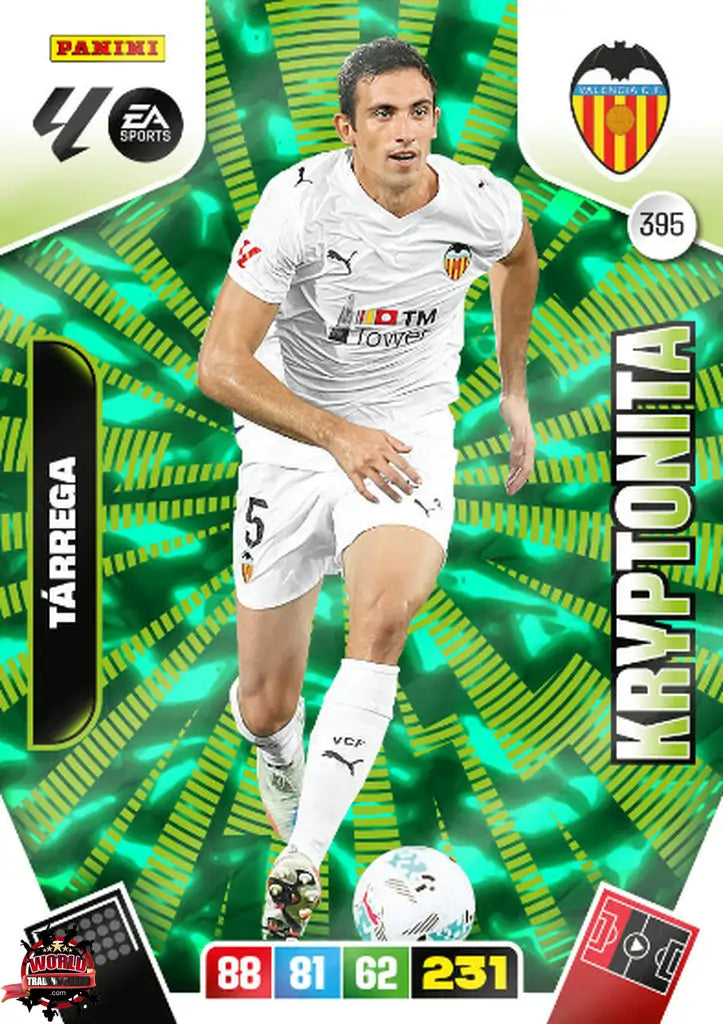 Tárrega - Valencia CF - Panini Adrenalyn XL - 2025-2026 - 395 - Kriptonita