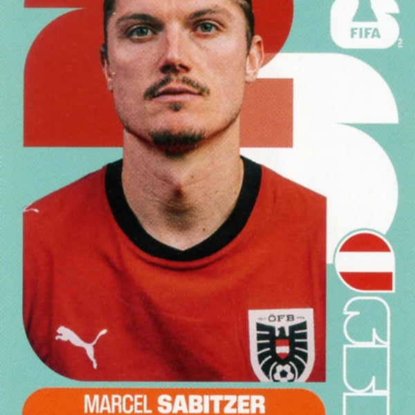 Cromo Trading Card Fútbol-Marcel Sabitzer-Austria-Panini Fifa