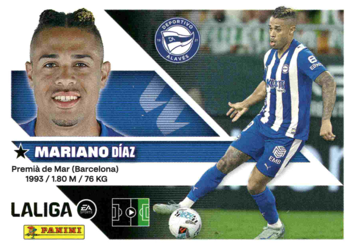 Panini | Liga Este | 2026-2027 | Deportivo Alavés | Basico | #20 Bis | Mariano | 3ª Edición