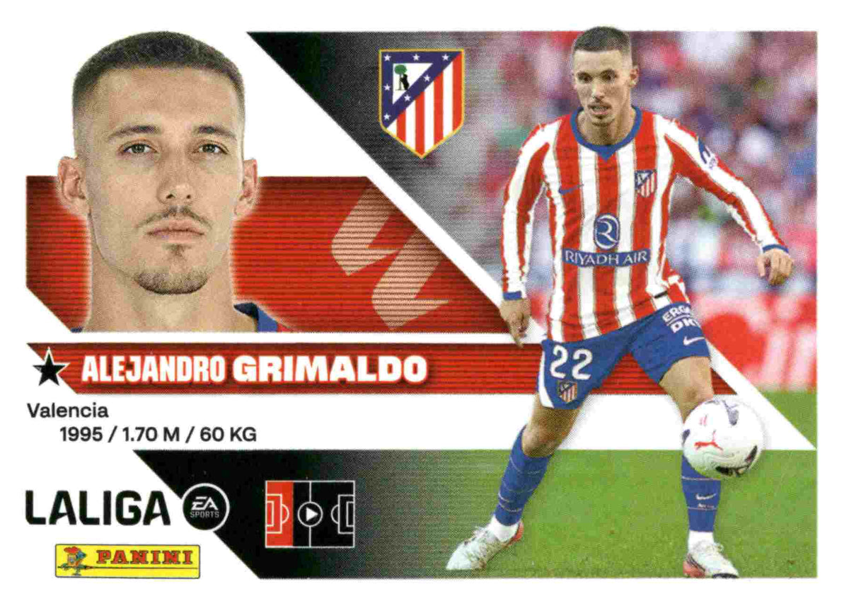 Panini | Liga Este | 2026-2027 | Atlético de Madrid | Basico | #10 Bis | Grimaldo | 3ª Edición