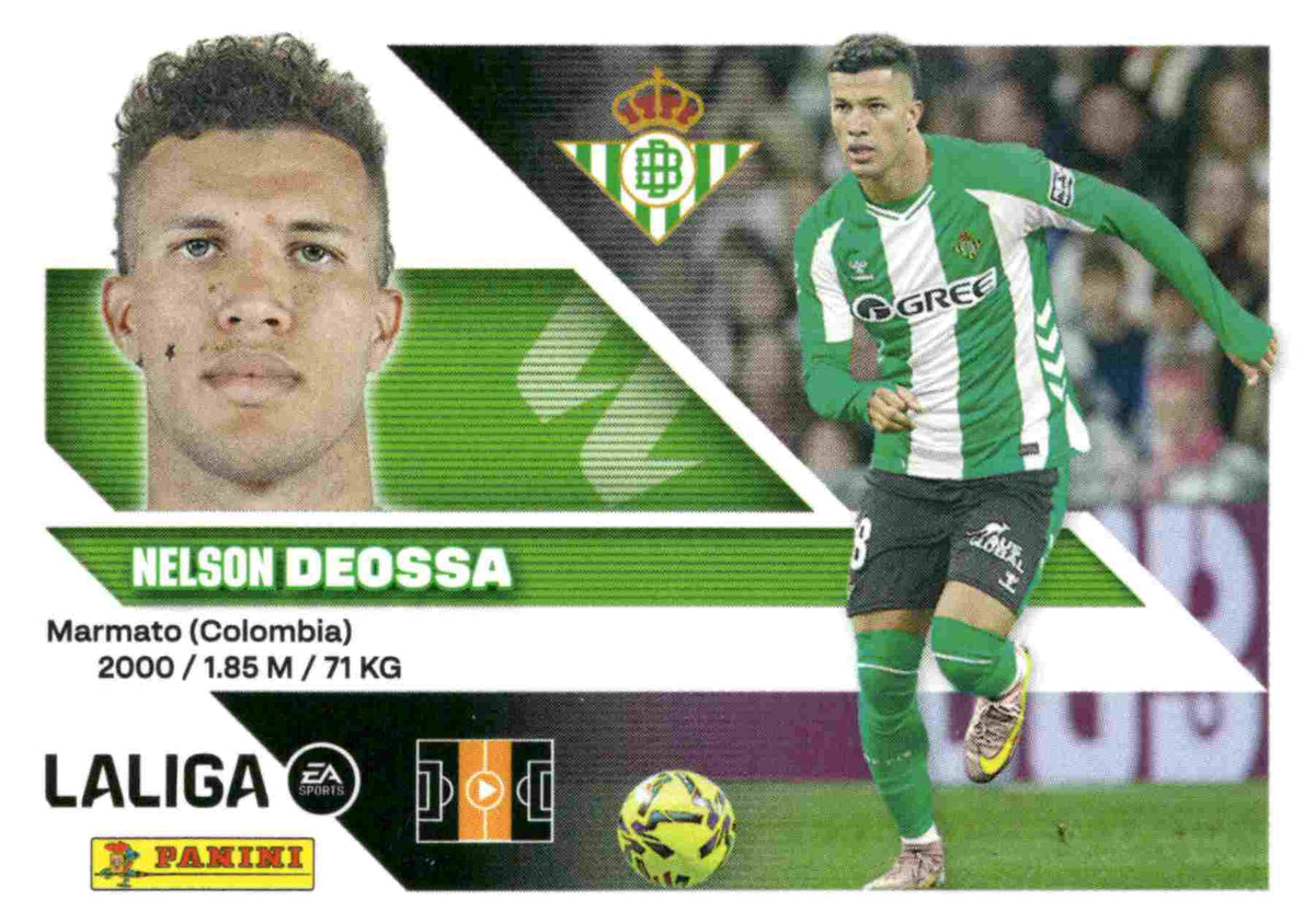 Panini | Liga Este | 2026-2027 | Real Betis | Basico | #11 Bis | Deossa | 3ª Edición
