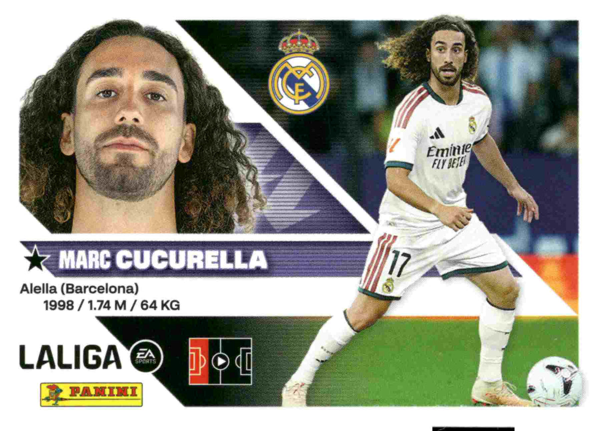 Panini | Liga Este | 2026-2027 | Real Madrid CF | Basico | #UF29 | Cucurella | Últimos Fichajes | 3ª Edición