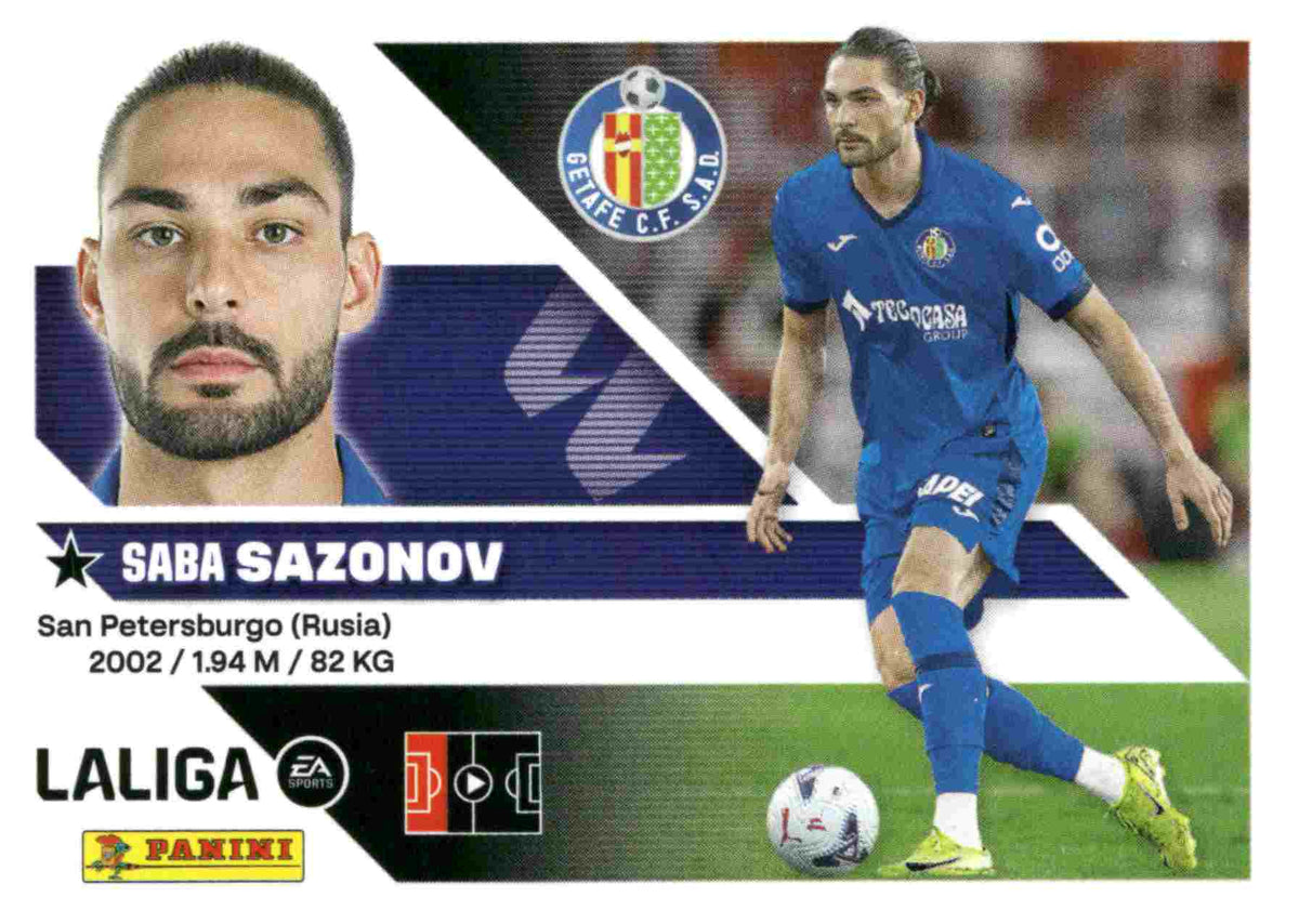 Panini | Liga Este | 2026-2027 | Getafe CF | Basico | #UF31 | Sazonov | Últimos Fichajes | 3ª Edición