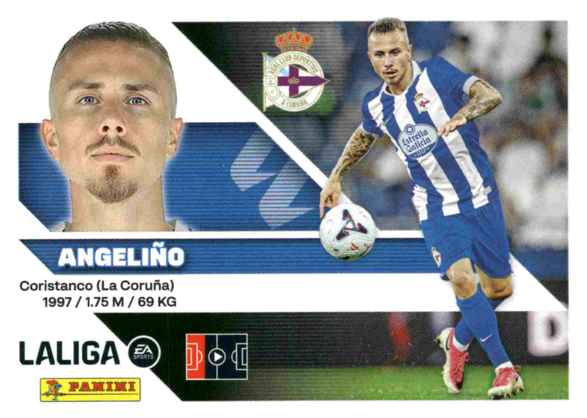 Panini | Liga Este | 2026-2027 | Real Club Deportivo | Basico | #UF33 | Angeliño | Últimos Fichajes | 3ª Edición