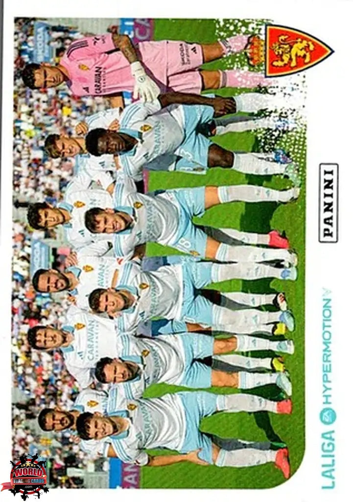 Cromo Trading Card Fútbol-Equipo-Real Zaragoza-Panini La Liga HypermotionV 2025-2026-402-Basico