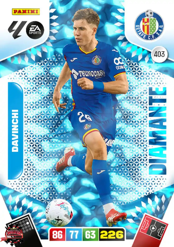 #403 | Adrenalyn XL | La Liga | 2025-2026 | Davinchi | Getafe CF | Diamante