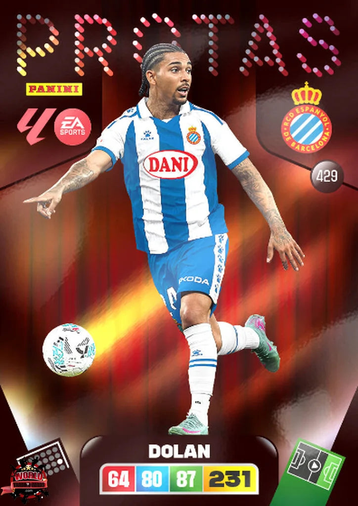 #429 | Adrenalyn XL | La Liga | 2025-2026 | Dolan | RCD Espanyol | Protas