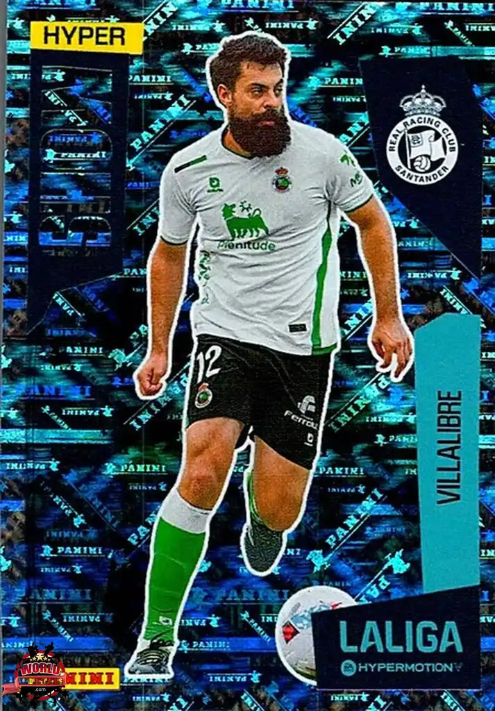Cromo Trading Card Fútbol-Villalibre-Real Racing Club-Panini La Liga HypermotionV 2025-2026-436-Hyper Show