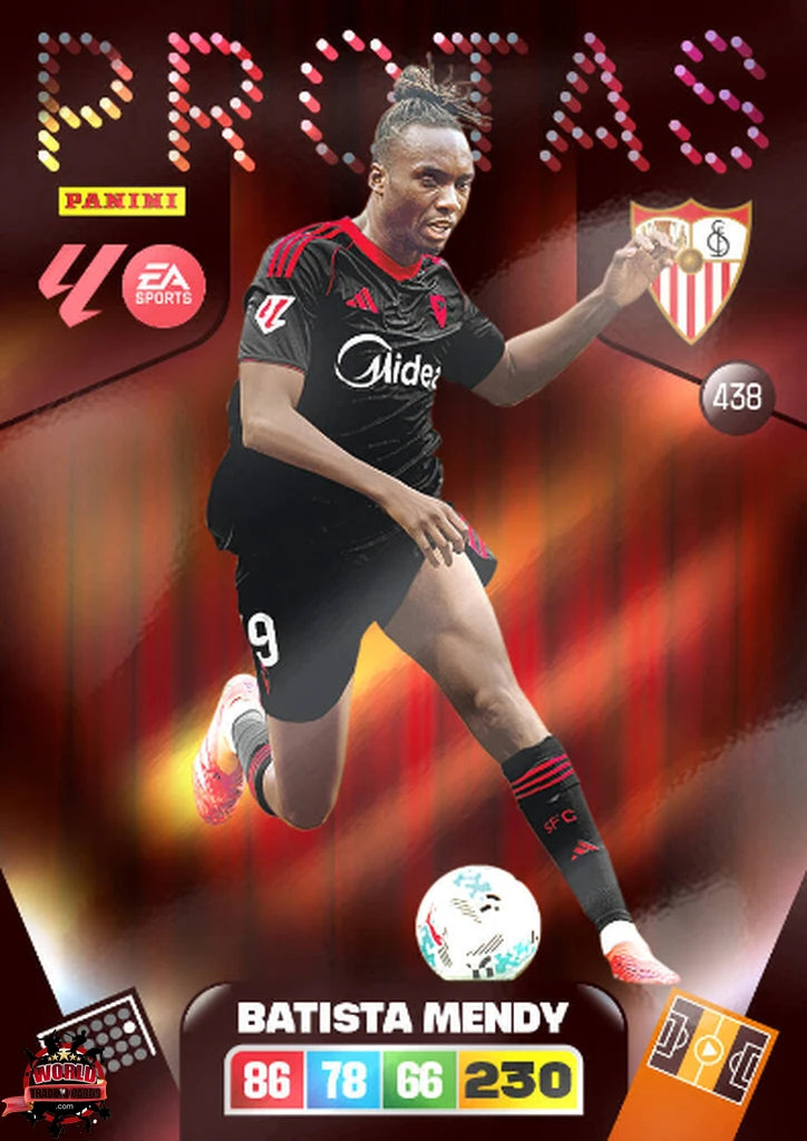 #438 | Adrenalyn XL | La Liga | 2025-2026 | Batista Mendy | Sevilla FC | Protas
